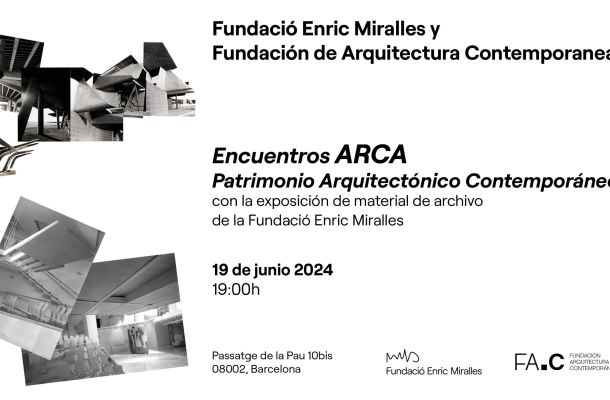 ARCA Meetings, at the Fundació Enric Miralles. Thinking about the protection of contemporary heritage.